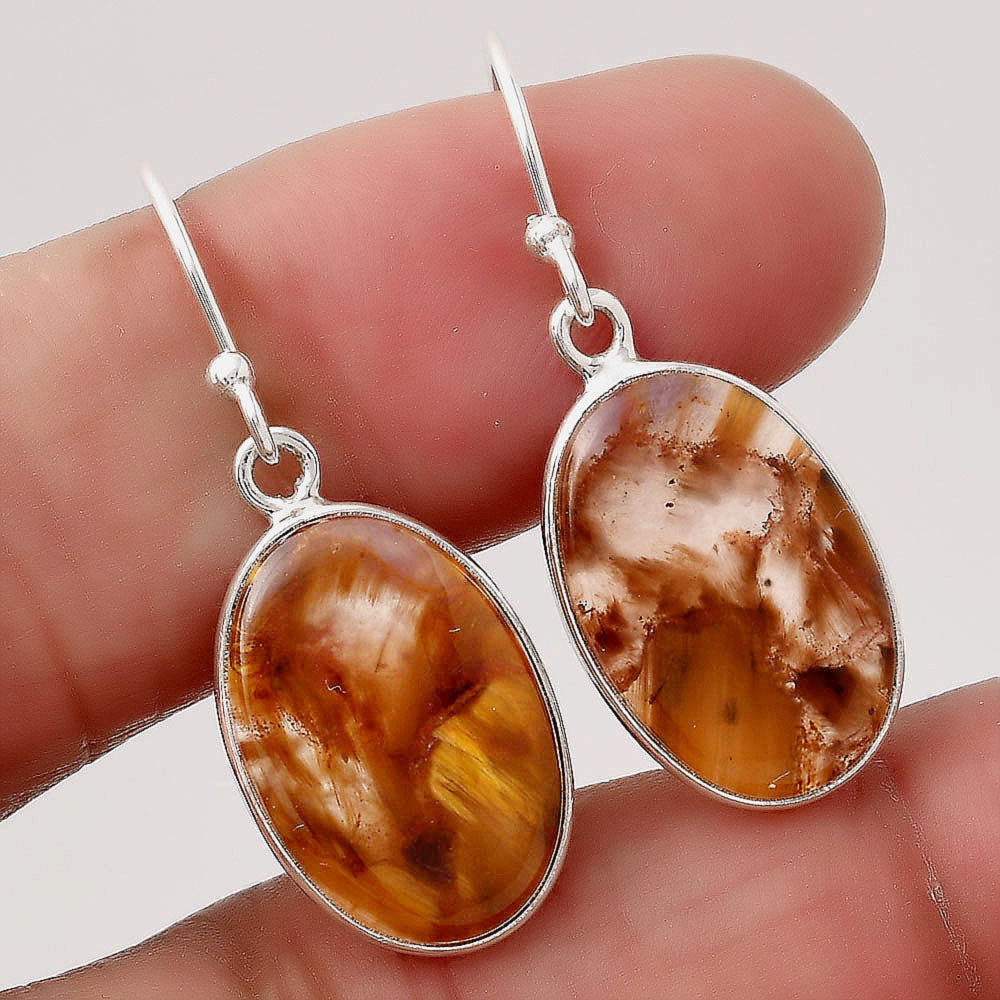 Natural Pietersite - Namibia Earrings E-1001 SDE88169