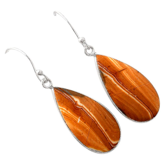 Natural Snake Skin Jasper Earrings E-1001 SDE88178