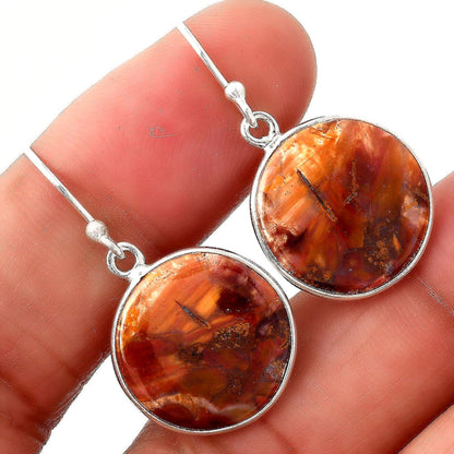 Natural Pietersite - Namibia Earrings E-1001 SDE88181