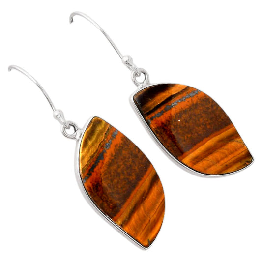 Natural Tiger Eye - Africa Earrings E-1001 SDE88219