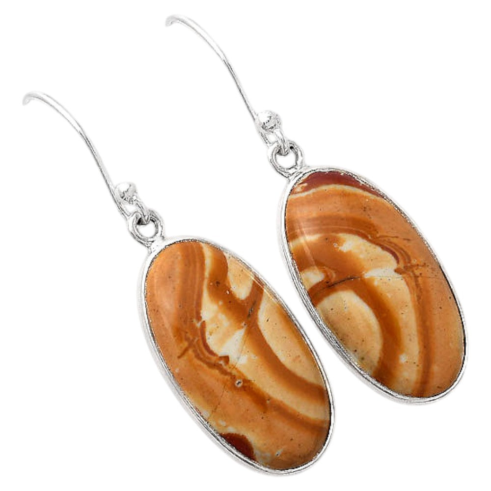 Natural Snake Skin Jasper Earrings E-1001 SDE88280