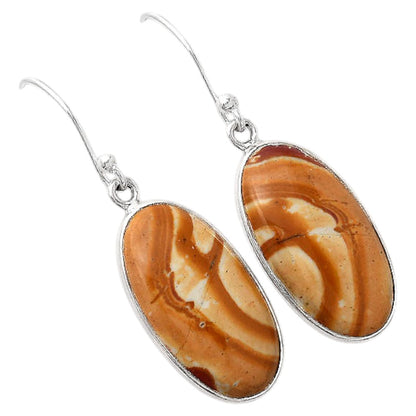 Natural Snake Skin Jasper Earrings E-1001 SDE88280