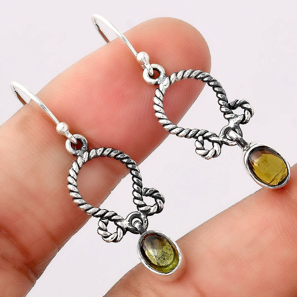 Natural Multi Tourmaline Earrings E-1049 SDE88307