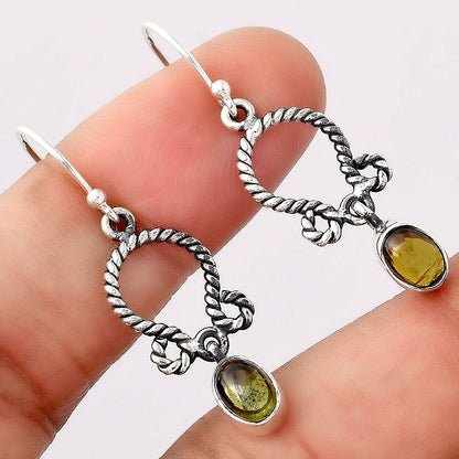 Natural Multi Tourmaline Earrings E-1049 SDE88307