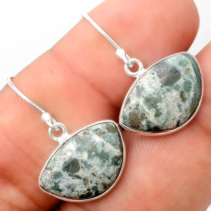 Natural Larsonite Jasper Earrings E-1001 SDE88311