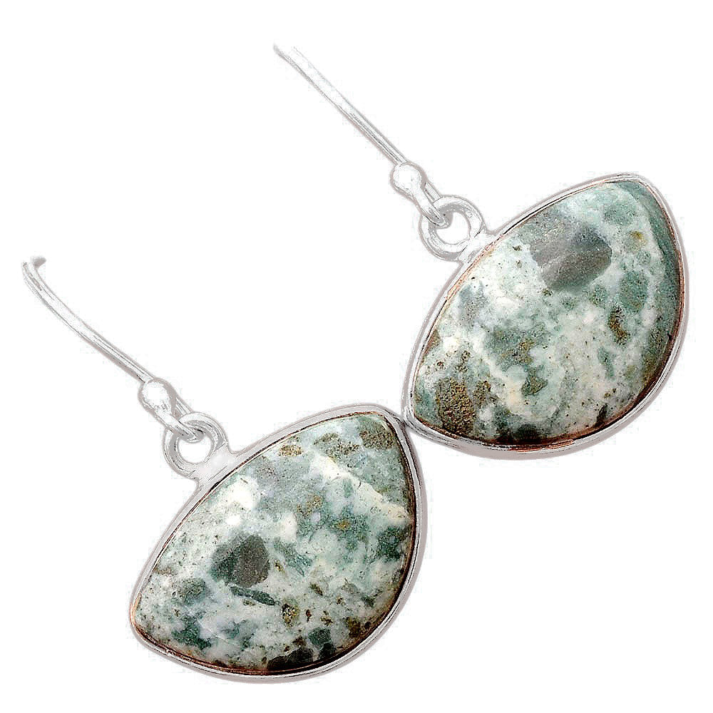 Natural Larsonite Jasper Earrings E-1001 SDE88311