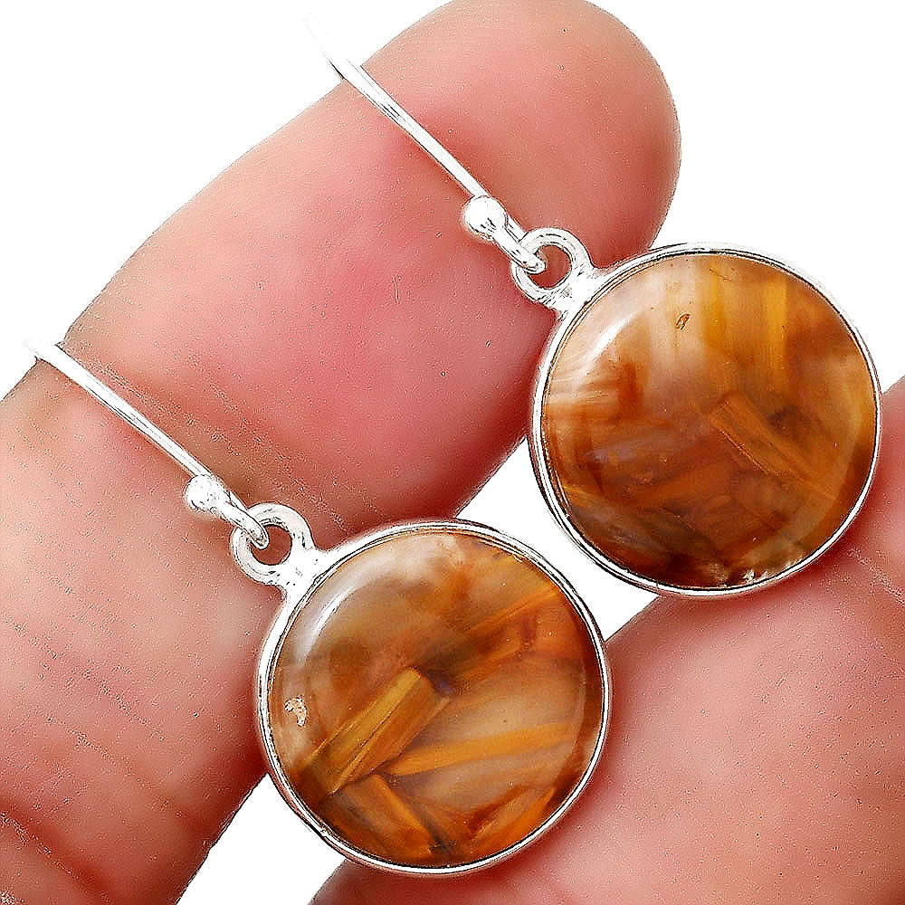 Natural Pietersite - Namibia Earrings E-1001 SDE88383