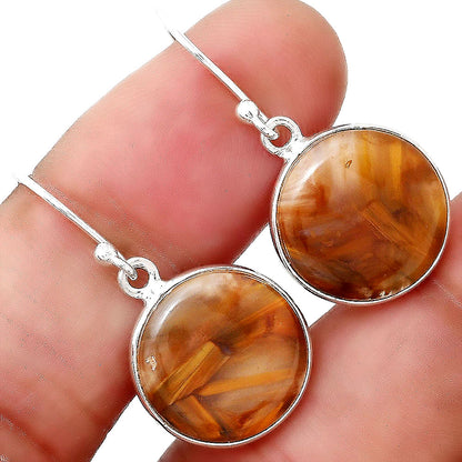 Natural Pietersite - Namibia Earrings E-1001 SDE88383