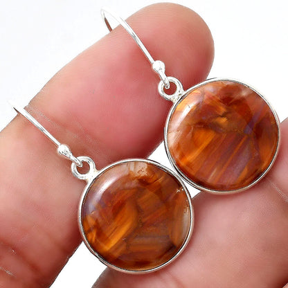 Natural Pietersite - Namibia Earrings E-1001 SDE88397