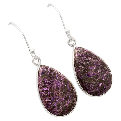 Natural Purpurite - South Africa Earrings E-1001 SDE88445