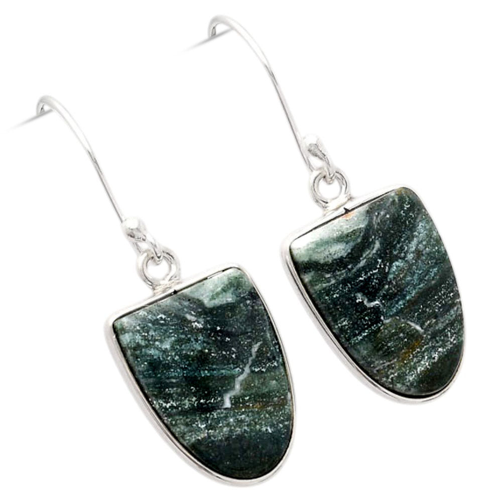 Natural Larsonite Jasper Earrings E-1001 SDE88463
