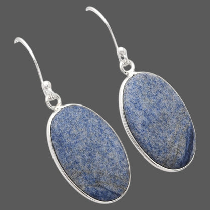 Natural Dumortierite Quartz Earrings E-1001 SDE88468
