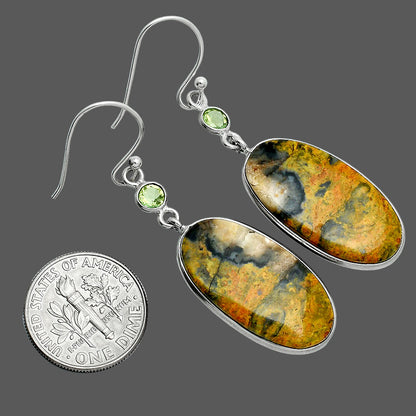 Natural Eclipse & Peridot Earrings E-1002 SDE88559