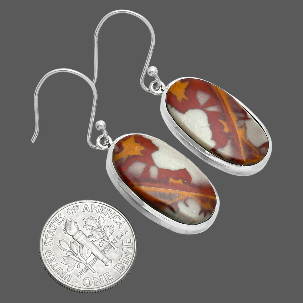 Natural Noreena Jasper Earrings E-1004 SDE88853