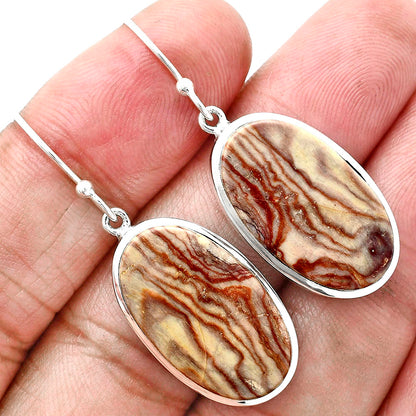 Natural Wave Dolomite Earrings E-1004 SDE88870