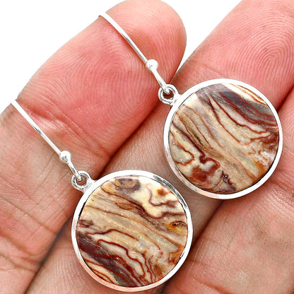 Natural Wave Dolomite Earrings E-1004 SDE88906