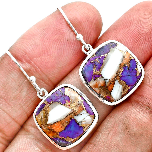 Spiny Oyster Turquoise - Arizona Earrings E-1004 SDE88936