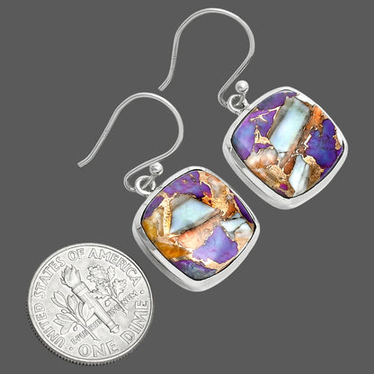 Spiny Oyster Turquoise - Arizona Earrings E-1004 SDE88936