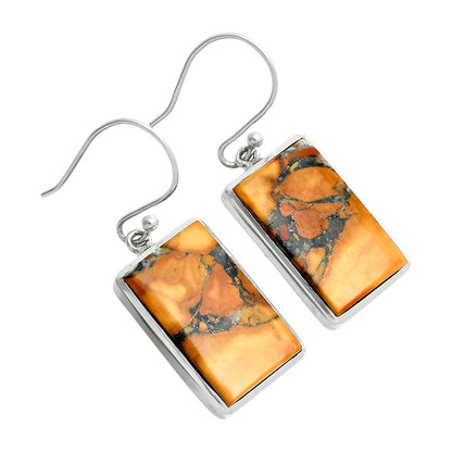 Natural Maligano Jasper - Indonesia Earrings E-1004 SDE88943