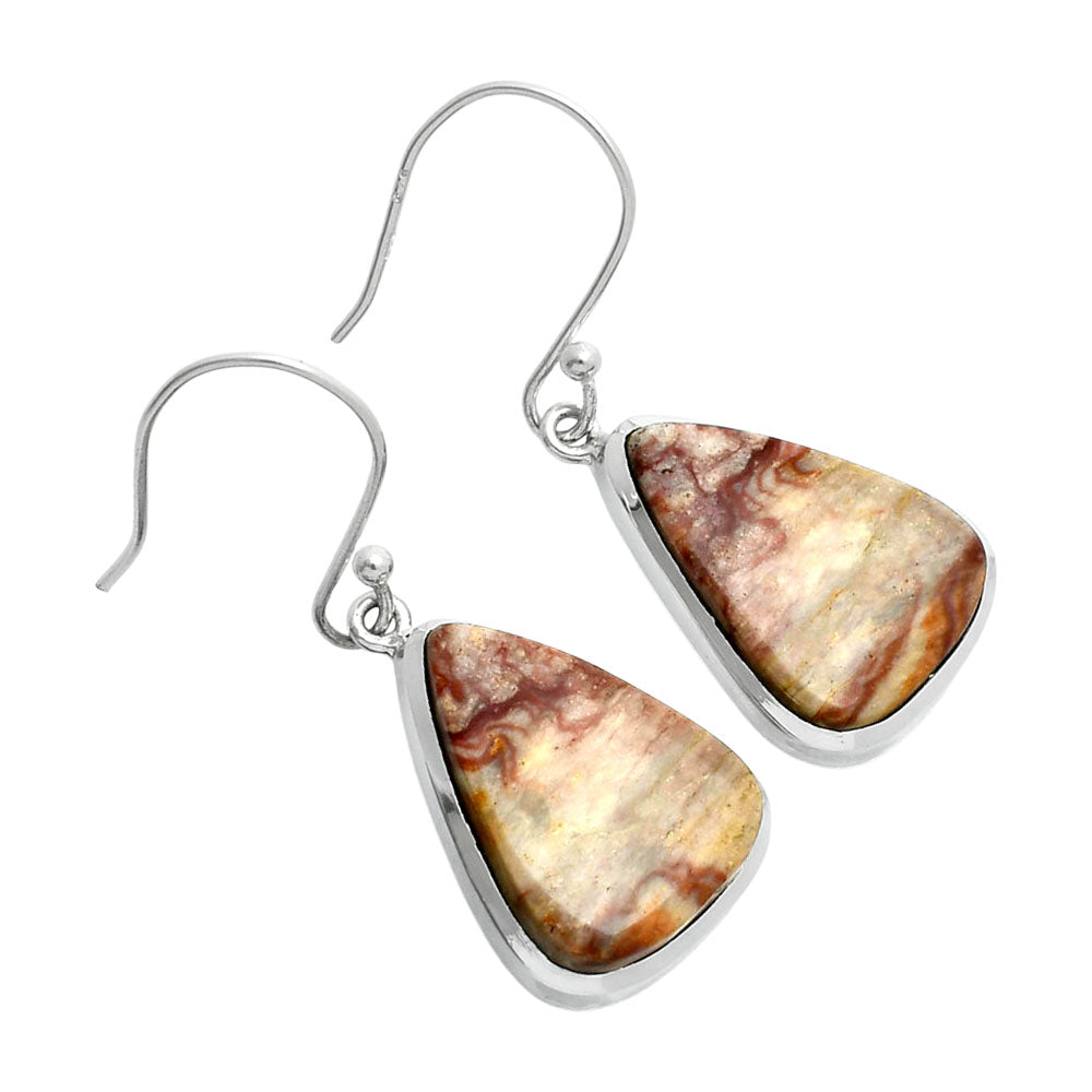 Natural Wave Dolomite Earrings E-1004 SDE88969