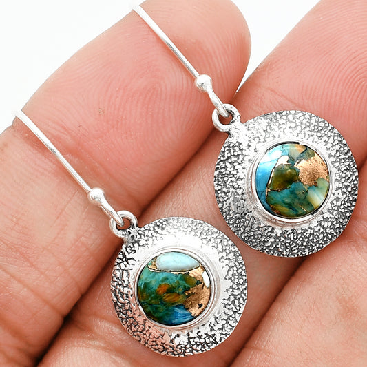 Spiny Oyster Turquoise - Arizona Earrings E-1110 SDE89217