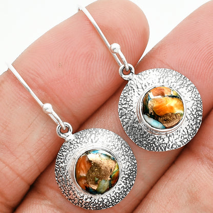 Spiny Oyster Turquoise - Arizona Earrings E-1110 SDE89219