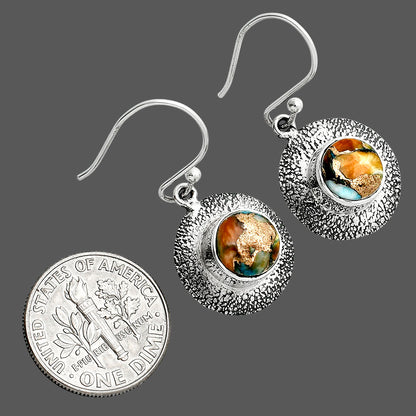 Spiny Oyster Turquoise - Arizona Earrings E-1110 SDE89219