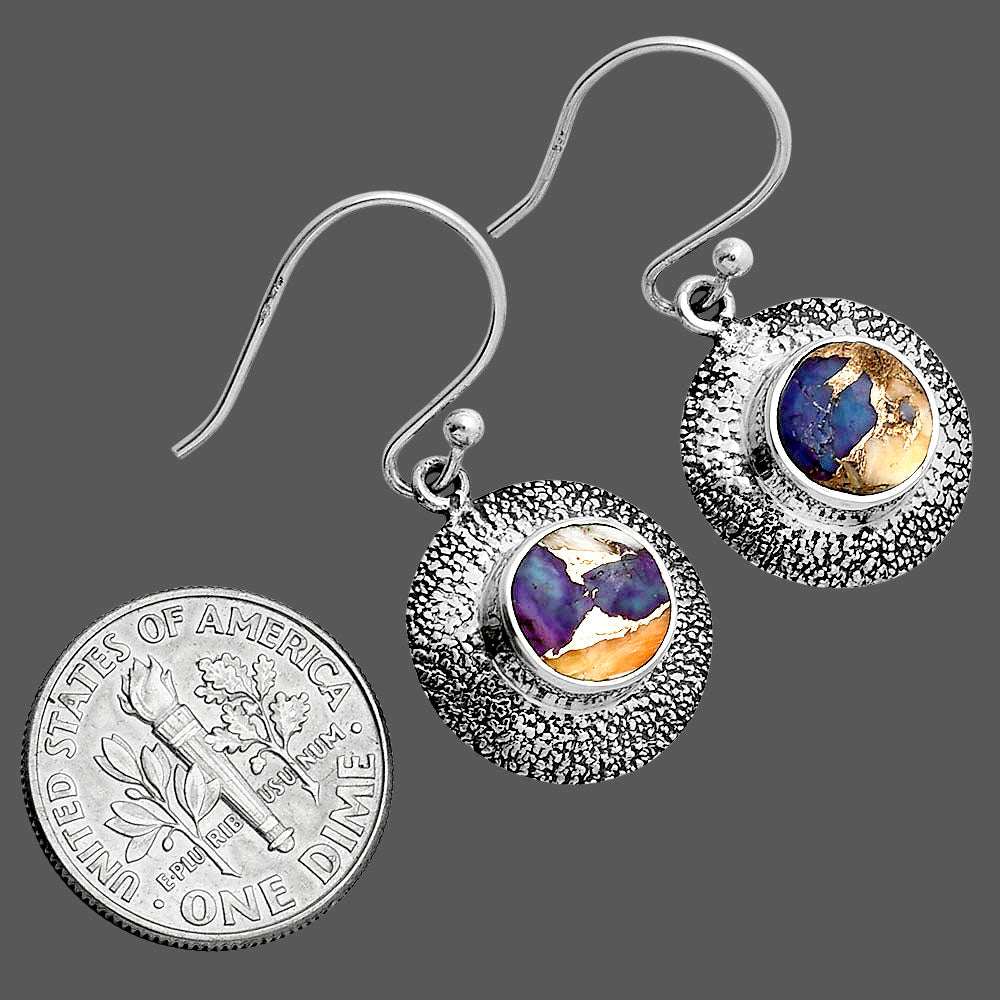 Spiny Oyster Turquoise - Arizona Earrings E-1110 SDE89227