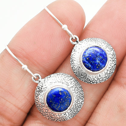 Natural Lapis Lazuli - Afghanistan Earrings E-1110 SDE89259
