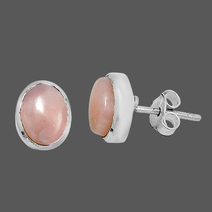 Natural Pink Opal Stud - Australia Earrings E-1018 SDE89516