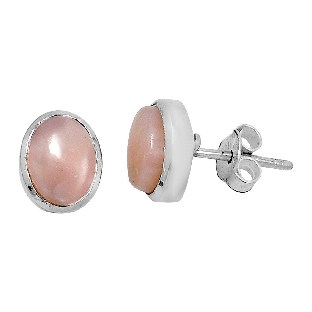 Natural Pink Opal Stud - Australia Earrings E-1018 SDE89516