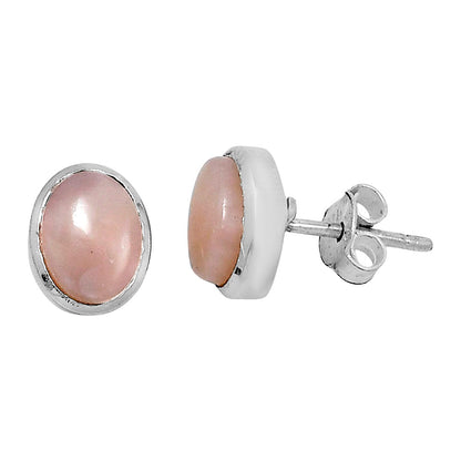 Natural Pink Opal Stud - Australia Earrings E-1018 SDE89516