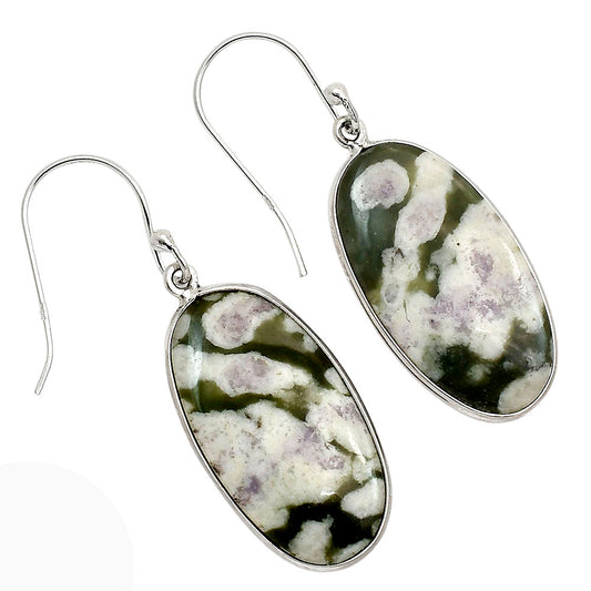 Peace Jade Earrings E-1001 SDE90358