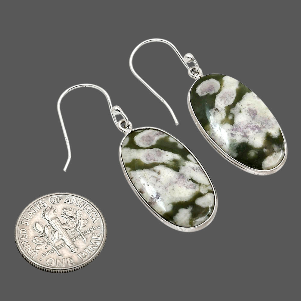 Peace Jade Earrings E-1001 SDE90358