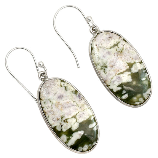 Peace Jade Earrings E-1001 SDE90359