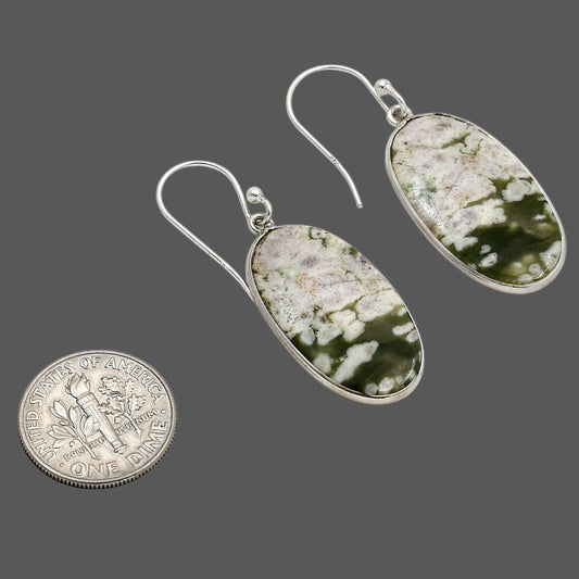 Peace Jade Earrings E-1001 SDE90359