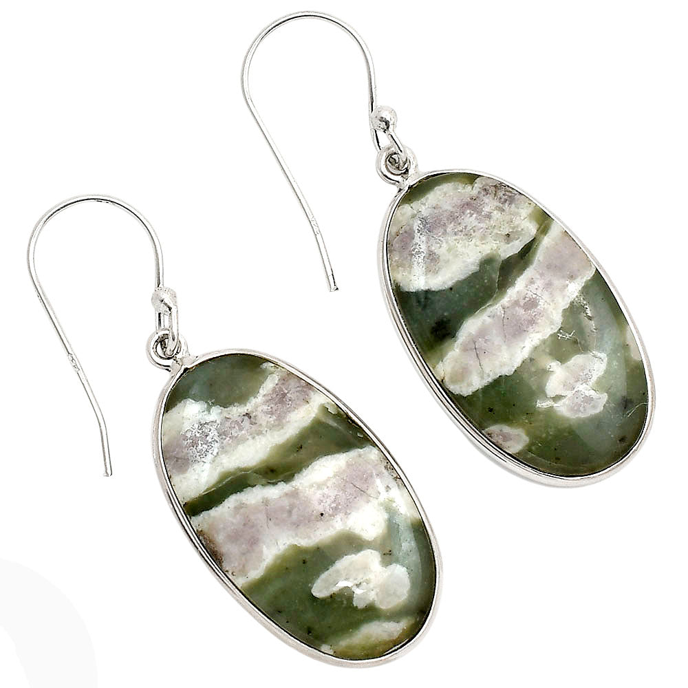 Peace Jade Earrings E-1001 SDE90360