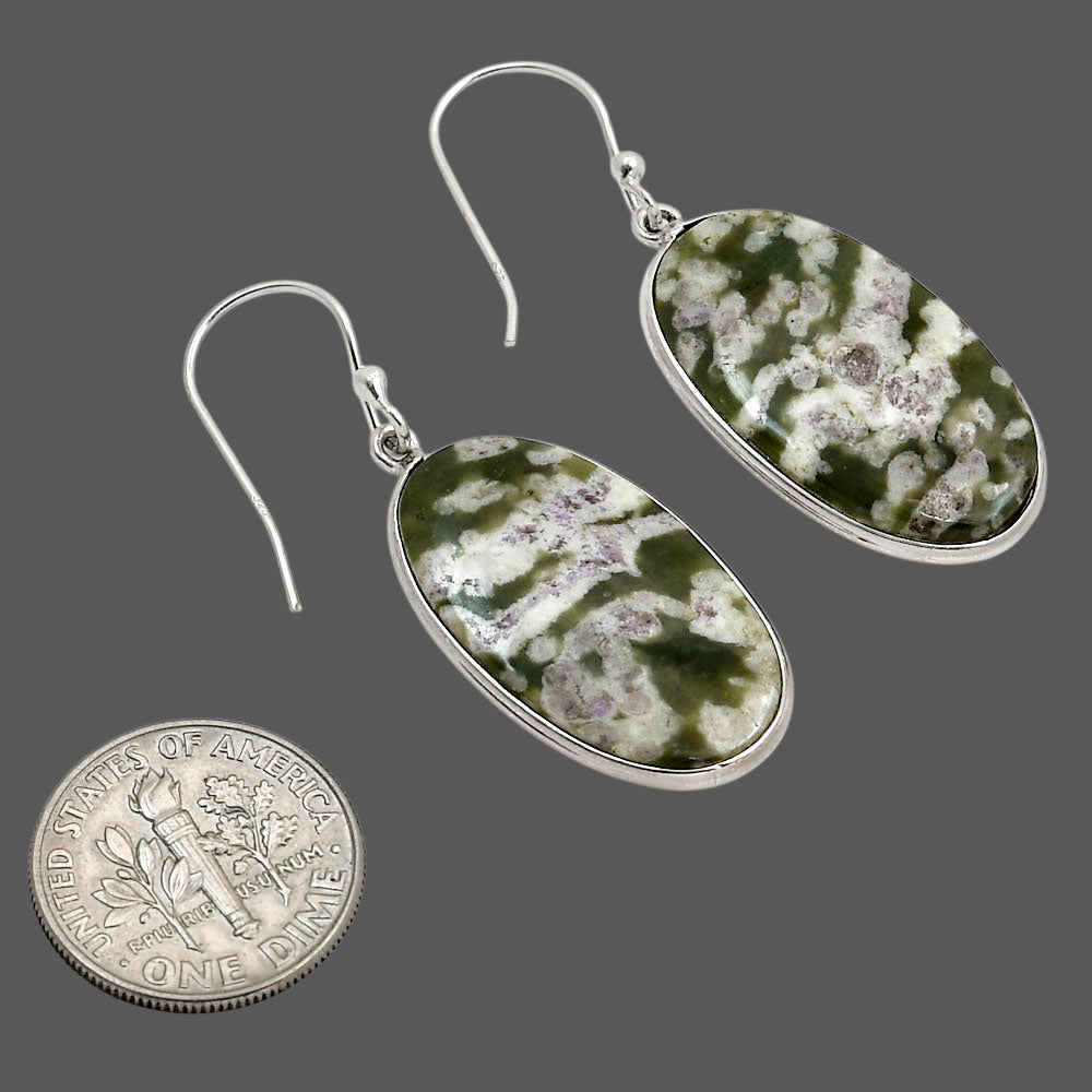 Peace Jade Earrings E-1001 SDE90361