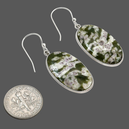 Peace Jade Earrings E-1001 SDE90361