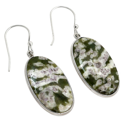 Peace Jade Earrings E-1001 SDE90361