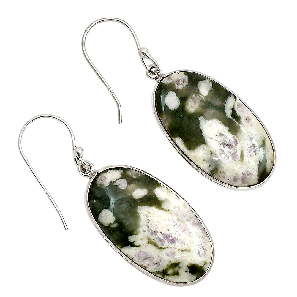 Peace Jade Earrings E-1001 SDE90362