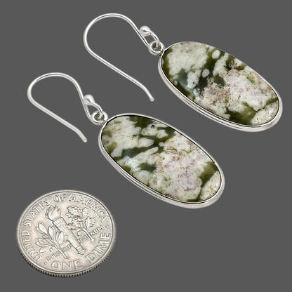 Peace Jade Earrings E-1001 SDE90364