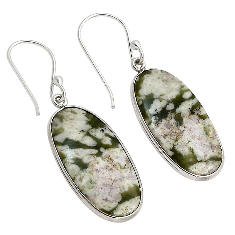 Peace Jade Earrings E-1001 SDE90364