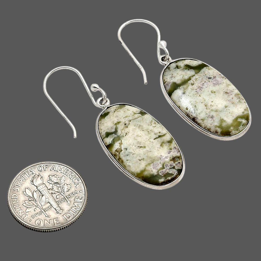 Peace Jade Earrings E-1001 SDE90367