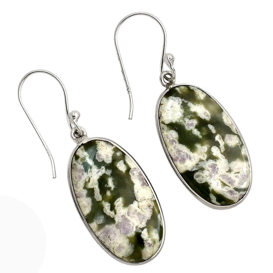 Peace Jade Earrings E-1001 SDE90371