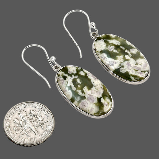 Peace Jade Earrings E-1001 SDE90371