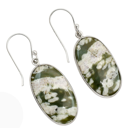 Peace Jade Earrings E-1001 SDE90372