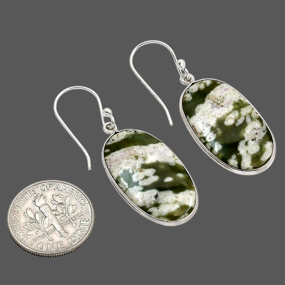 Peace Jade Earrings E-1001 SDE90372