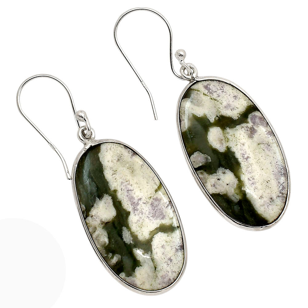Peace Jade Earrings E-1001 SDE90373