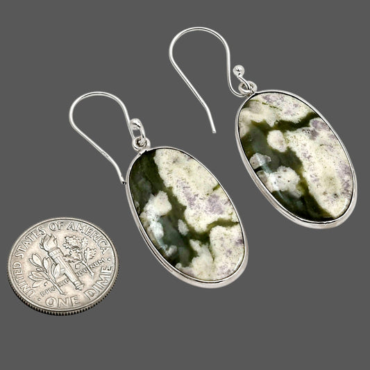 Peace Jade Earrings E-1001 SDE90373